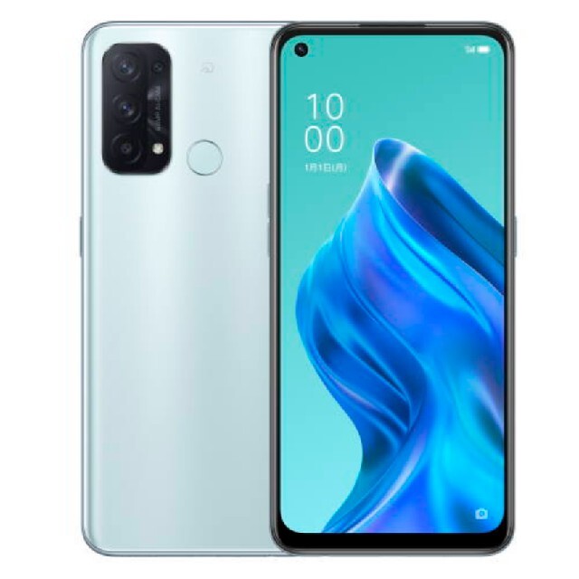 OPPO Oppo Reno5 A(アイスブルー) 6.5型 6GB/128GB