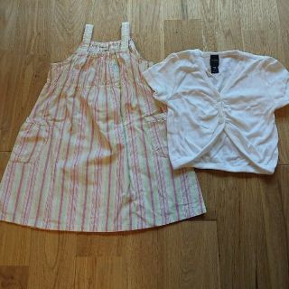 コンビミニ(Combi mini)の女の子 ワンピース ボレロ 80 Tシャツ 90 スカート90(ワンピース)