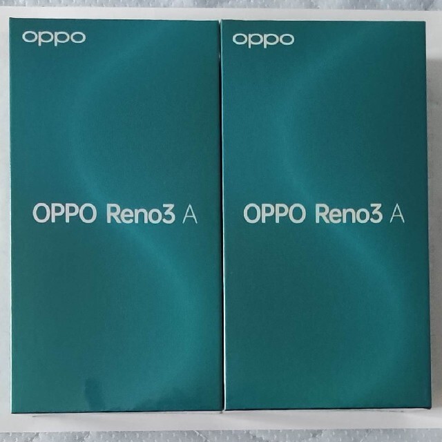 オンラインストア買い 【未開封】OPPO Reno3 A ホワイト 2台セット ...