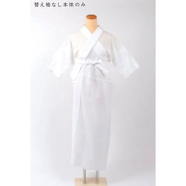 衿秀 き楽っく 長襦袢 Lサイズ 替え袖なし/替袖(キュプラ)セット-