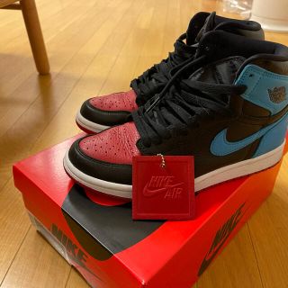 ナイキ(NIKE)のNIKE ナイキ エアージョーダン1 aj1 WMNS HIGH OG 24cm(スニーカー)