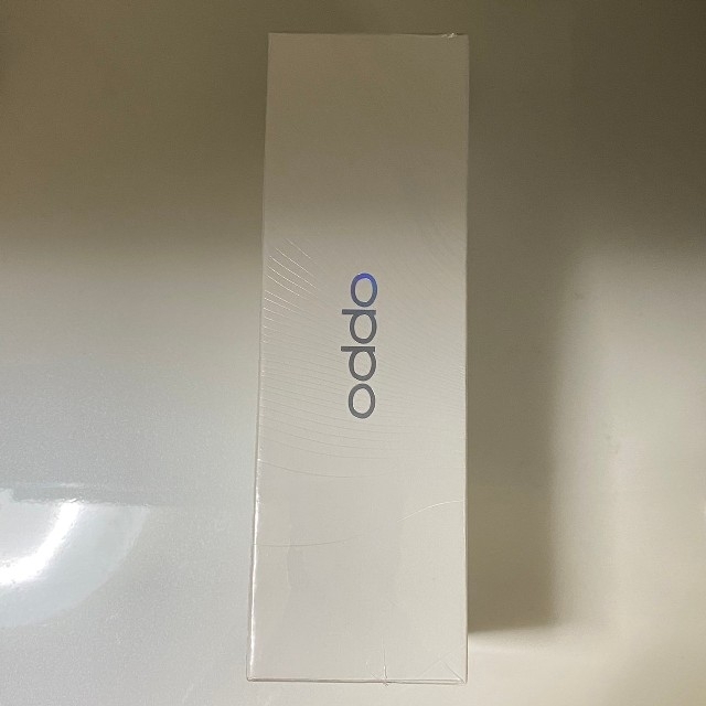 OPPO(オッポ)のOPPO A73シムフリー　ネービーブルー新品未開封 スマホ/家電/カメラのスマートフォン/携帯電話(スマートフォン本体)の商品写真