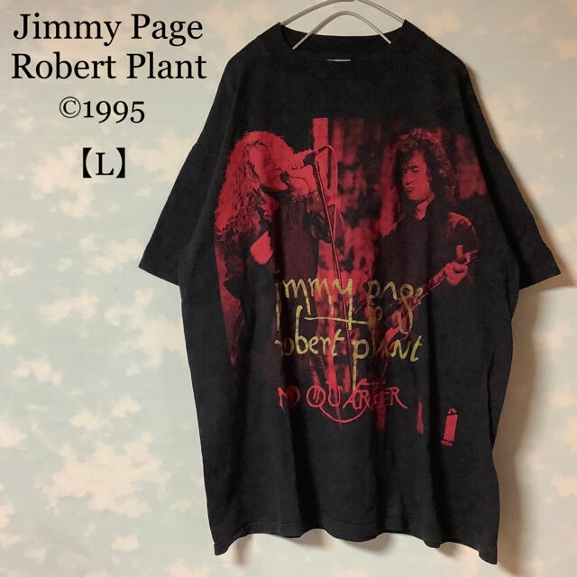 90s Jimmy Page \u0026 Robert Plant tシャツ LレッチリやNI