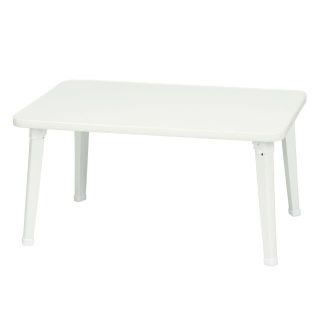 ペイントできる 折りたたみ テーブル かわいい ホワイト ローテーブル(折たたみテーブル)