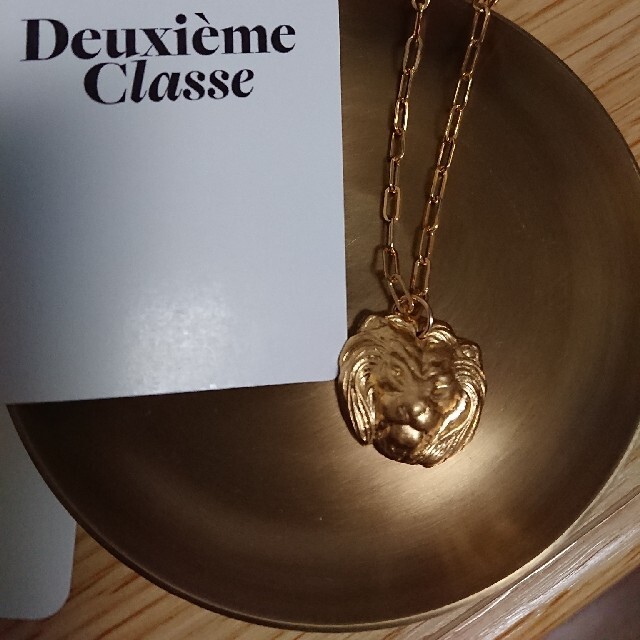 DEUXIEME CLASSE(ドゥーズィエムクラス)の新品未使用deuxieme classeで購入RUEBELLEのライオンチャーム レディースのアクセサリー(ネックレス)の商品写真