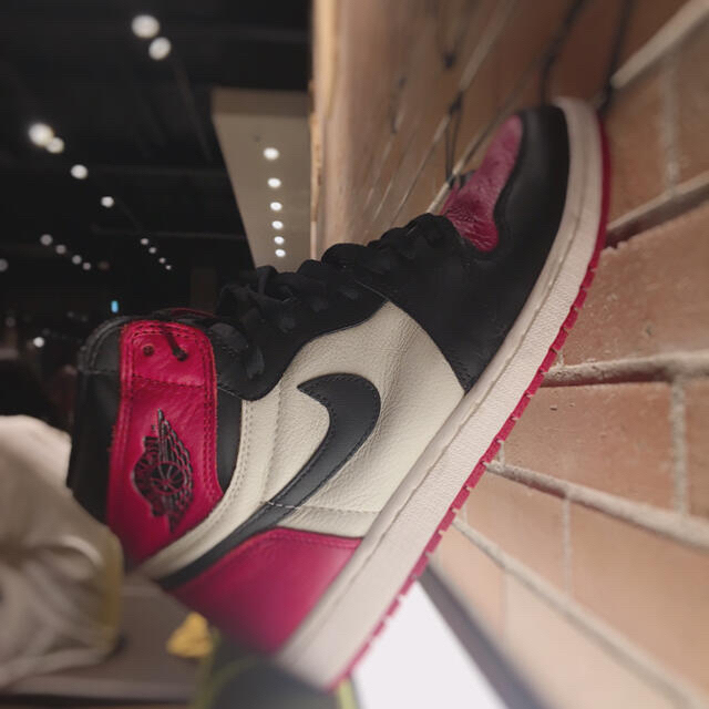 air Jordan 1 bred toe エアジョーダンワン