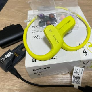 ウォークマン(WALKMAN)のNW-WS623 ウォークマンWシリーズ[メモリータイプ](ポータブルプレーヤー)