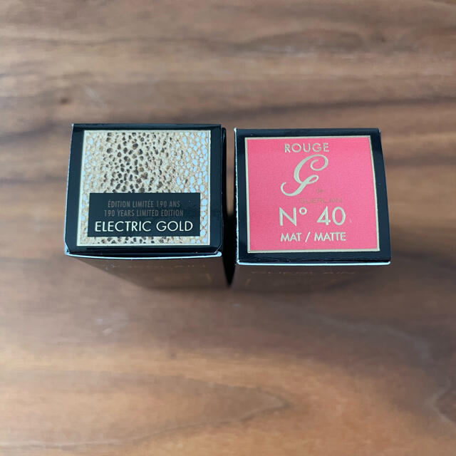 GUERLAIN(ゲラン)の「N40」GUERLAIN ルージュ ジェ 口紅＆ケース　ゴールド コスメ/美容のベースメイク/化粧品(口紅)の商品写真