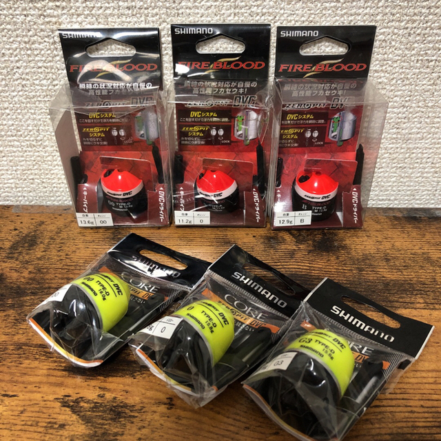 新品】シマノ ファイアブラッド&コア ゼロピット6個セット 【再入荷