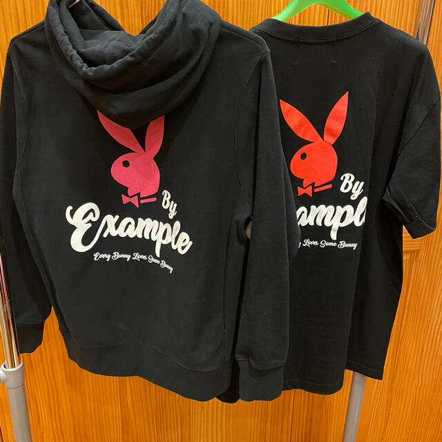 example×playboy  Tシャツ&パーカーセット