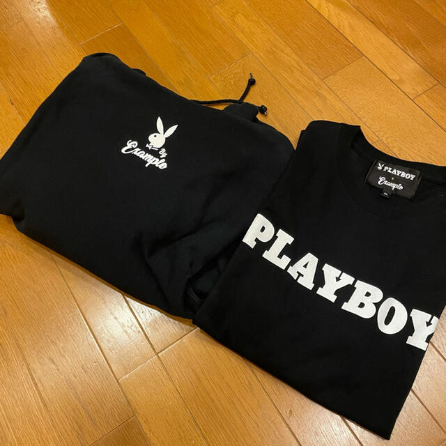 example×playboy  Tシャツ&パーカーセット