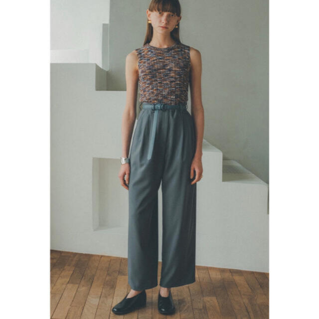 CLANE クラネ BASIC TUCK PANTS カジュアルパンツ CLANE クラネ BASIC TUCK PANTS カジュアルパンツ