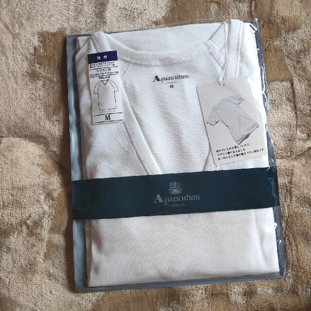 AQUA SCUTUM(アクアスキュータム)の（新品未使用）Aquascutum Ｖネックインナー メンズのトップス(Tシャツ/カットソー(半袖/袖なし))の商品写真