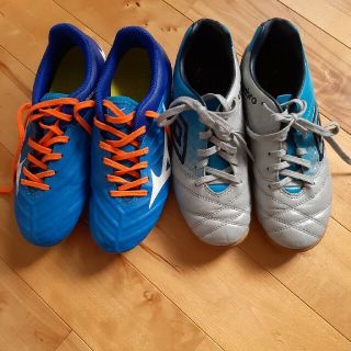 ミズノ(MIZUNO)のサッカー　スパイク　インドアシューズ　セット　22㎝　　(スニーカー)