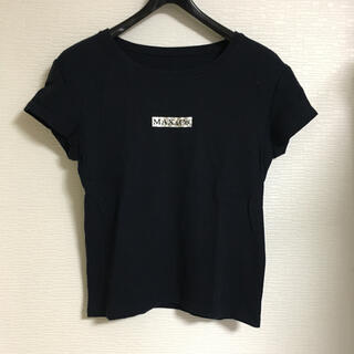 マックスアンドコー(Max & Co.)のMAX&Co. マックスアンドコー Tシャツ ブラック(Tシャツ(半袖/袖なし))