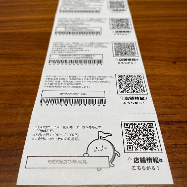 アトム グループ プレミアムグループ チケットの優待券/割引券(レストラン/食事券)の商品写真