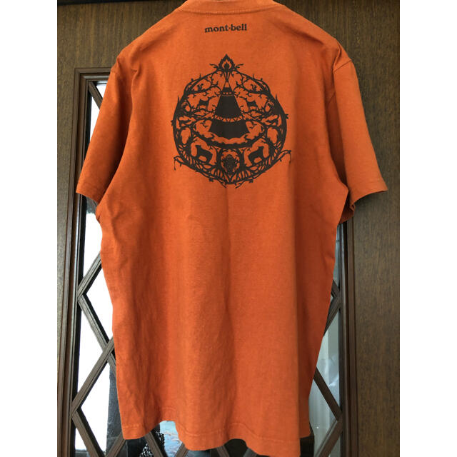 mont bell(モンベル)の《古着》モンベルTシャツＬサイズ メンズのトップス(Tシャツ/カットソー(半袖/袖なし))の商品写真