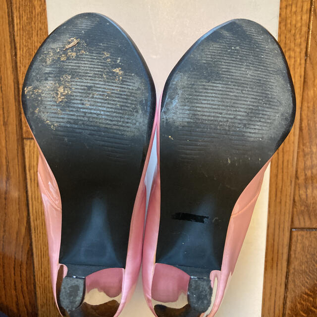 ANAP(アナップ)のピンク エナメルパンプス ミラーヒール ANAP レディースの靴/シューズ(ハイヒール/パンプス)の商品写真