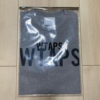 ダブルタップス(W)taps)のグレーM 21SS WTAPS BANNER SS COTTON Tee(Tシャツ/カットソー(半袖/袖なし))