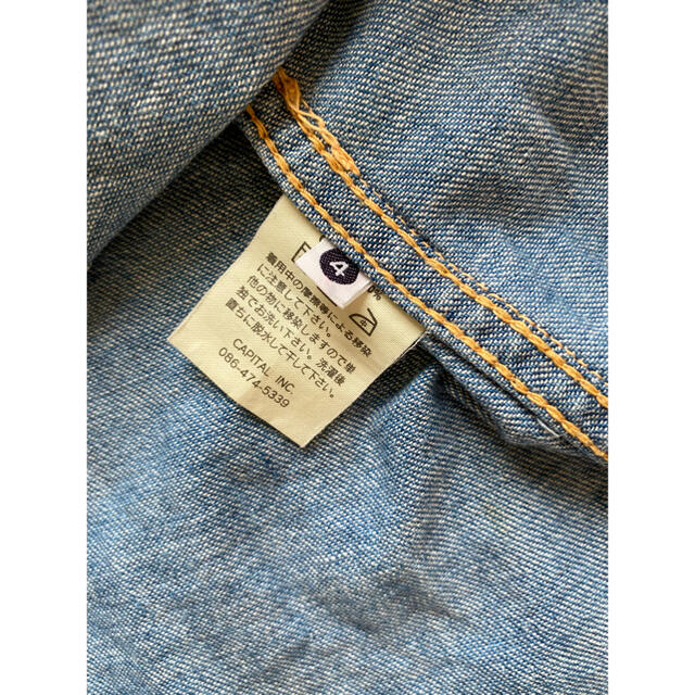 KAPITAL(キャピタル)のKAPITAL デニム 半袖シャツ メンズのトップス(シャツ)の商品写真