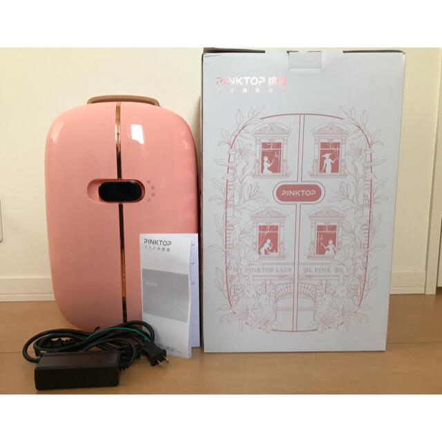 【激レア☆両開きタイプ】PINKTOP コスメ専用の冷蔵庫 ベビーピンク 6