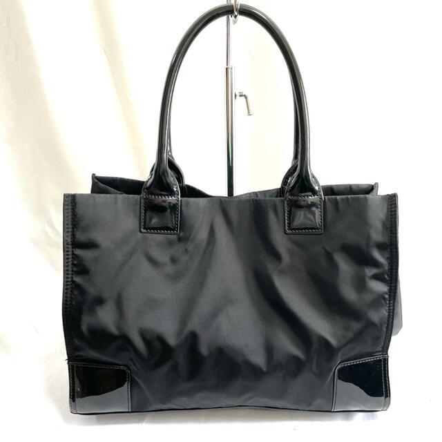 ⭐美品⭐トリーバーチ トートバッグ ナイロン×エナメル ブラック 1