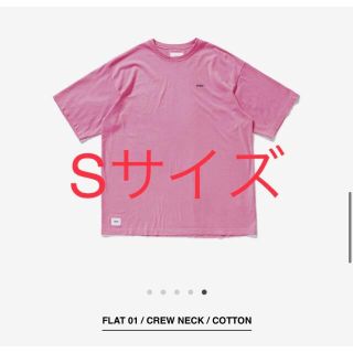 ダブルタップス(W)taps)の格安出品中！！Wtaps 21ss flat 01 tシャツ　ピンク(Tシャツ/カットソー(半袖/袖なし))