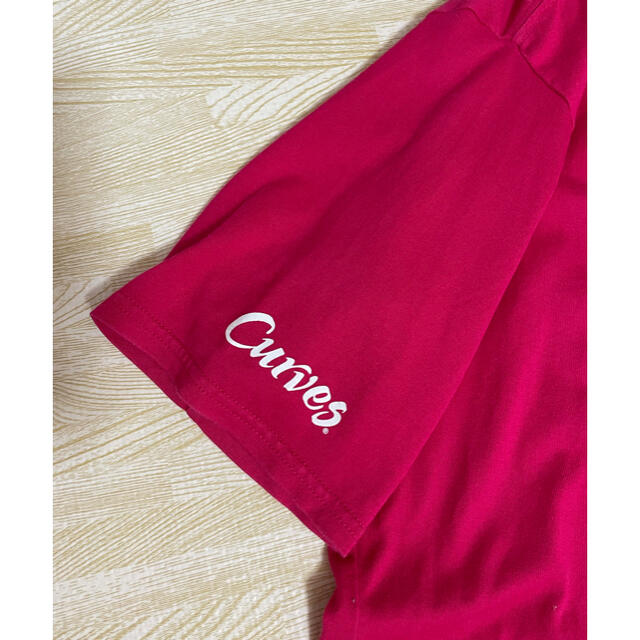 カーブス　Tシャツ　夏　サマー　summer ピンク レディースのトップス(Tシャツ(半袖/袖なし))の商品写真