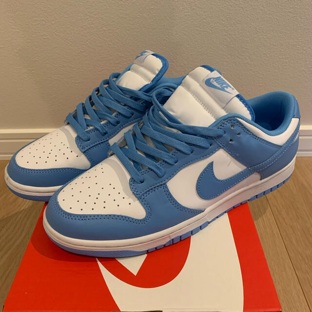 nike dunk low retro university blue 28.5靴/シューズ