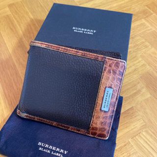 バーバリーブラックレーベル(BURBERRY BLACK LABEL)の【ケン様専用】BURBERRY BLACK LABEL 二つ折り財布 メンズ(折り財布)