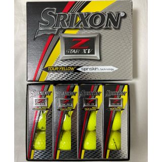 スリクソン(Srixon)のスリクソン Z-STAR XV SRIXON 4ダース イエロー  未使用新品(その他)