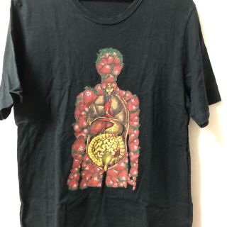 アンダーカバー(UNDERCOVER)のアンダーカバー　人体模型 Tシャツ but期　M(Tシャツ/カットソー(半袖/袖なし))