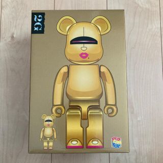 BE@RBRICK SORAYAMA 2G GOLD Ver 100％ 400％