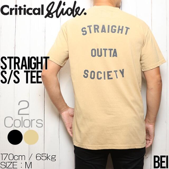 クリティカルスライド TCSS ティーシーエスエス STRAIGHT S/S