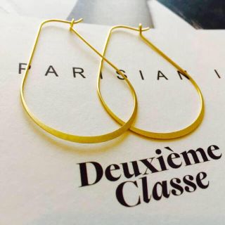 ドゥーズィエムクラス(DEUXIEME CLASSE)の★新品 DEUXIEME CLASSE ドゥーズィエムクラス 楕円フープピアス(ピアス)