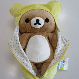 平成レトロ 初期 リラックマ キャンプごっこ ぬいぐるみBIG ねぶ