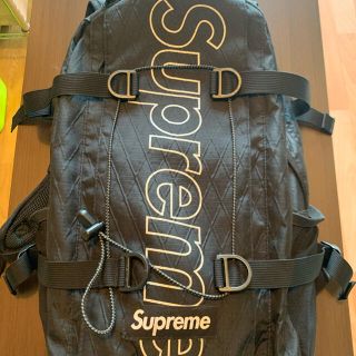 シュプリーム(Supreme)のSupreme バックパック ナイロン 黒 18AW(バッグパック/リュック)