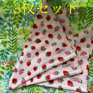 キャスキッドソン(Cath Kidston)の⭐️新品⭐️キャスキッドソン　タオル　ハンカチ　3枚セット(ハンカチ)