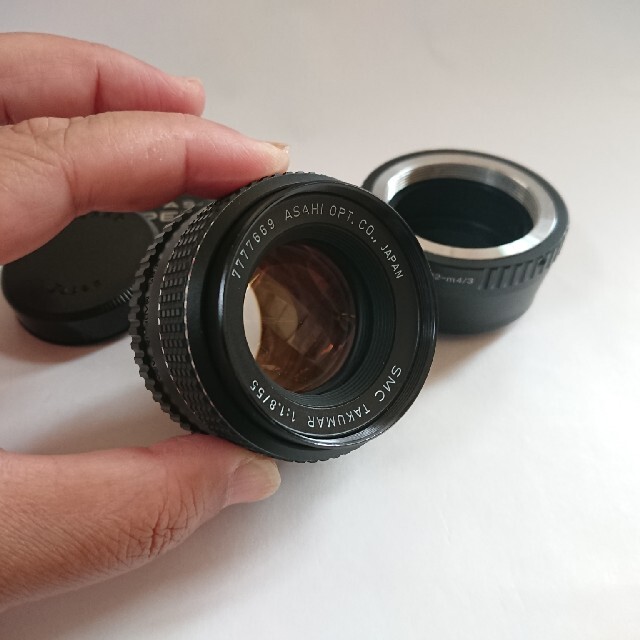 【美品】SMC Takumar 55mm f1.8+マウントアダプター