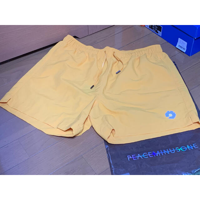 peaceminusone SHORT PANTS yellow