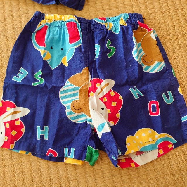 mikihouse(ミキハウス)のMIKIHOUSE 100 甚平 キッズ/ベビー/マタニティのキッズ服男の子用(90cm~)(甚平/浴衣)の商品写真