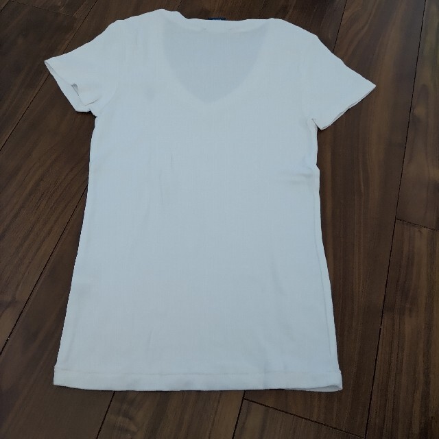 Ralph Lauren(ラルフローレン)の[ラルフローレン]シンプル Tシャツ 白 レディースのトップス(Tシャツ(半袖/袖なし))の商品写真