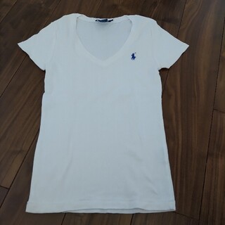 ラルフローレン(Ralph Lauren)の[ラルフローレン]シンプル Tシャツ 白(Tシャツ(半袖/袖なし))