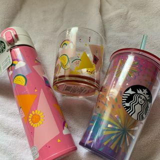 スターバックスコーヒー(Starbucks Coffee)の新品未使用！Starbucks スターバックス ステンレスタンブラー他2点(タンブラー)