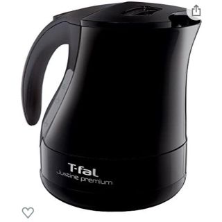 ティファール(T-fal)のティファール 電気ケトル 1.2L ジャスティン プレミアム オニキスブラック(電気ケトル)