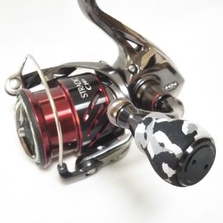 シマノ(SHIMANO)の新品未使用　リール用 EVA ハンドル ノブ　カモフラグレー(リール)