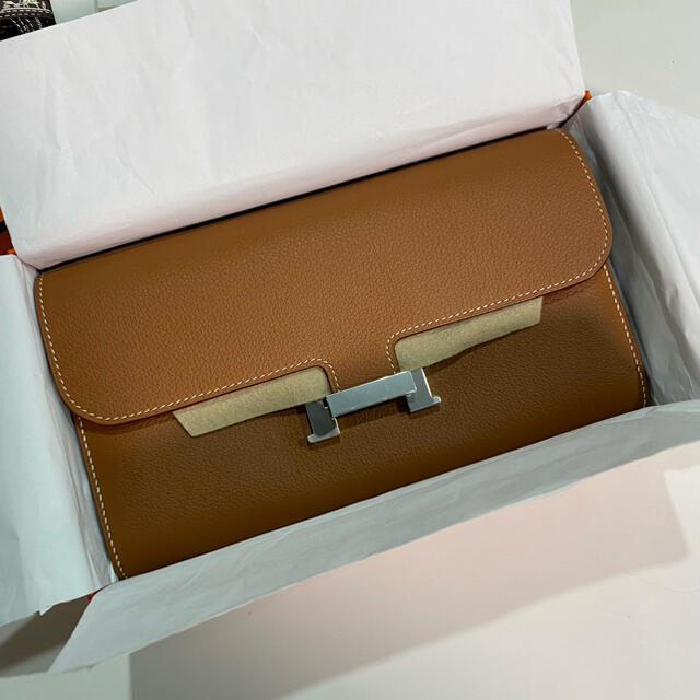 Hermes(エルメス)のHERMES エルメス 長財布 コンスタンスロング ゴールド エバーカラー レディースのファッション小物(財布)の商品写真