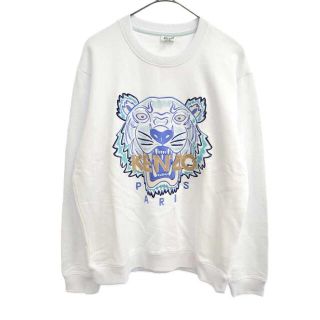 KENZO ケンゾー 白 トレーナー スウェット XS メンズ - スウェット