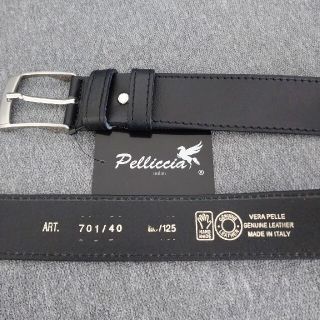 再々値下げ】PELLICCIA イタリア製 カーフレザーベルト【新品未使用