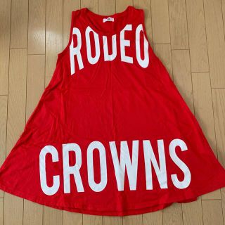 ロデオクラウンズワイドボウル(RODEO CROWNS WIDE BOWL)のRODEOCROWN ワンピース(ひざ丈ワンピース)